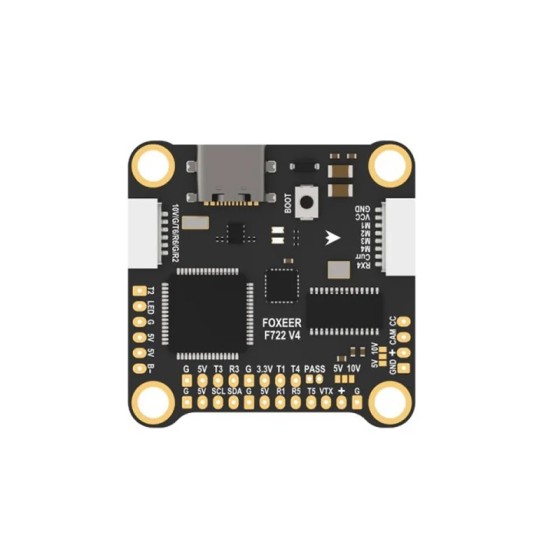 Wholesale Foxeer F722 V4 MPU6000 8S Dual BEC Barometer X8 Flight Controller 30.5X30.5mm 4mm 8S for Drones DIY Parts